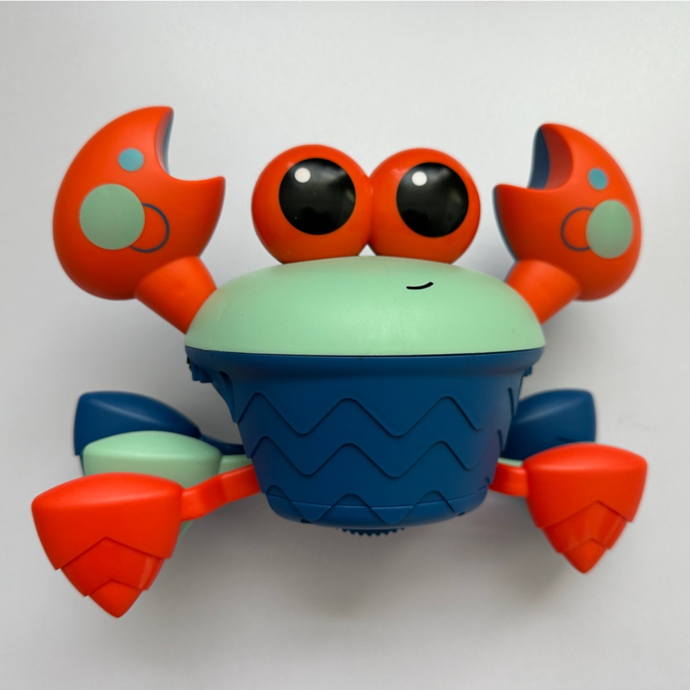 Sunny Days Orange and Blue Dancing Crab